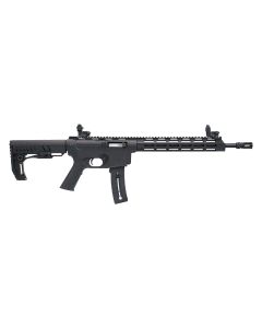 Rifle CBC Delta .22LR - Cano 14.5" Oxidado - Coronha Preta