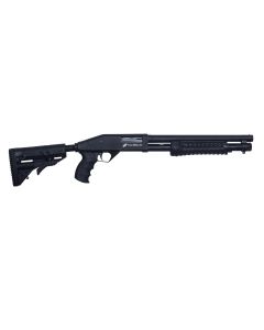 Espingarda CBC Pump Military 3.0 Coronha Retrátil Calibre 12 Cano 14" Sem Acessórios