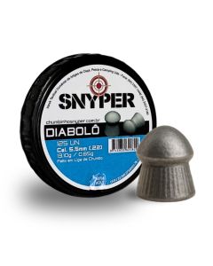 Chumbinho de Pressão Diabolo Snyper 5.5 125 unid